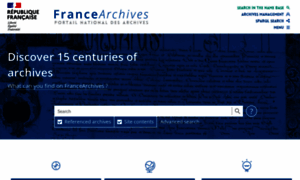 Francearchives.fr thumbnail