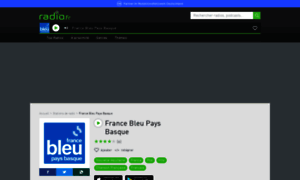 Francebleupaysbasque.radio.fr thumbnail