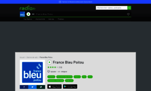 Francebleupoitou.radio.fr thumbnail