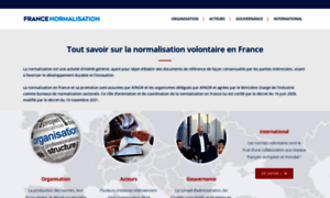Francenormalisation.fr thumbnail