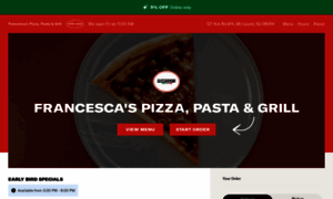 Francescaspizzapastagrill.com thumbnail