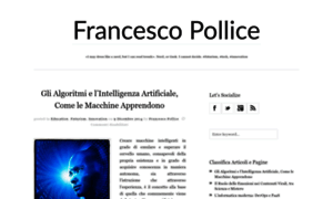 Francescopollice.it thumbnail