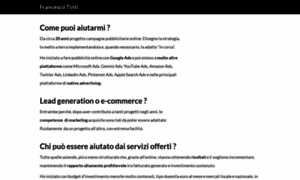 Francescotinti.com thumbnail