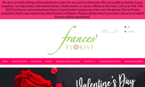 Francesflowers.com thumbnail