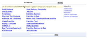 Franchise2go.com thumbnail