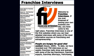 Franchiseinterviews.com thumbnail