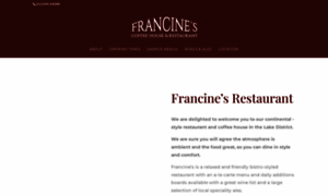 Francinesrestaurantwindermere.co.uk thumbnail