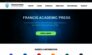 Francis-press.com thumbnail