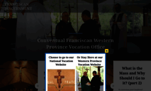 Franciscandiscernment.org thumbnail