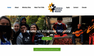 Franciscanvolunteerministry.org thumbnail