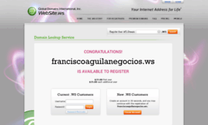 Franciscoaguilanegocios.ws thumbnail