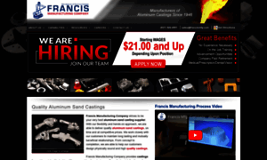 Francismanufacturing.com thumbnail