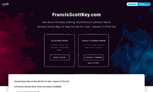 Francisscottkey.com thumbnail