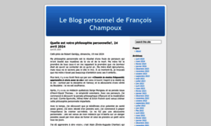 Francoischampoux.wordpress.com thumbnail