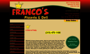 Francospizzeriaanddeli.com thumbnail