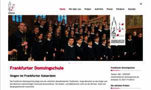 Frankfurter-domsingschule.de thumbnail