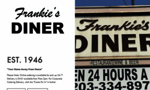 Frankiesdinermenu.com thumbnail