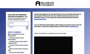 Franklin.mywconline.com thumbnail
