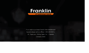 Franklincompanystore.com thumbnail