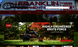 Franklinequipmentsales.com thumbnail