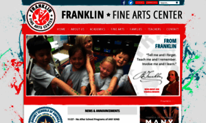 Franklinfineartscenter.org thumbnail