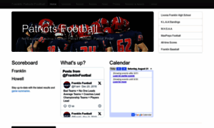 Franklinfootball.org thumbnail