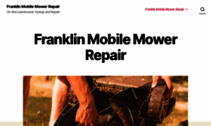 Franklinmobilemowerrepair.com thumbnail