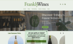 Franklywines.com thumbnail