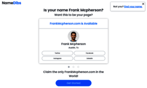 Frankmcpherson.com thumbnail