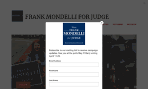 Frankmondelliforjudge.com thumbnail