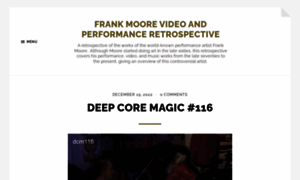 Frankmooreretrospective.blogspot.com thumbnail