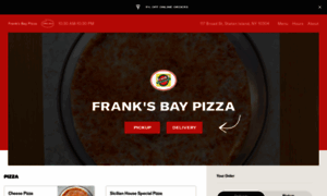 Franksbaypizzamenu.com thumbnail