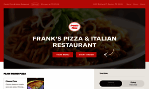 Frankspizzaitalianrestaurant.com thumbnail