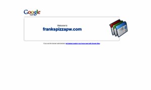 Frankspizzapw.com thumbnail