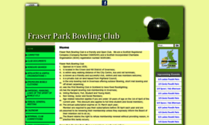 Fraserparkbowlingclub.org.uk thumbnail