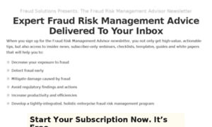 Fraudriskmanagementadvisor.com thumbnail