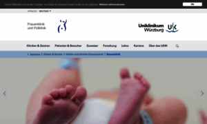 Frauenklinik.ukw.de thumbnail