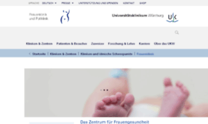 Frauenklinik.uni-wuerzburg.de thumbnail