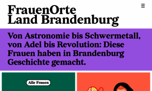 Frauenorte-brandenburg.de thumbnail