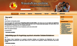 Frauzufrau.de thumbnail