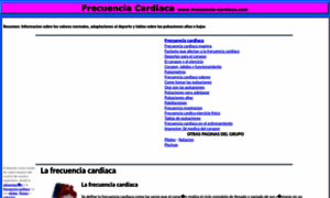 Frecuencia-cardiaca.com thumbnail