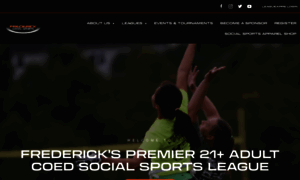 Fredericksocialsports.com thumbnail