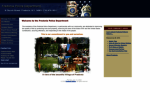 Fredoniapolice.org thumbnail