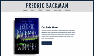 Fredrikbackmanbooks.com thumbnail