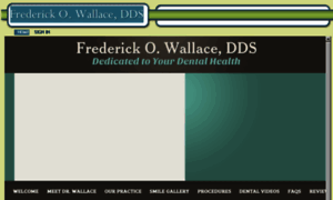 Fredwallacedds.mydentalvisit.com thumbnail