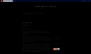 Free--magic-trick.blogspot.com thumbnail