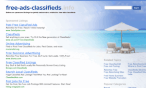 Free-ads-classifieds.info thumbnail