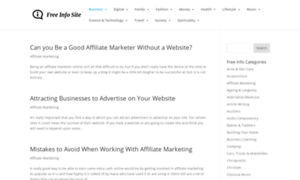Free-affiliate-marketing-info.com thumbnail