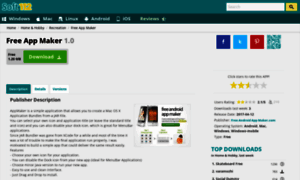 Free-app-maker.soft112.com thumbnail