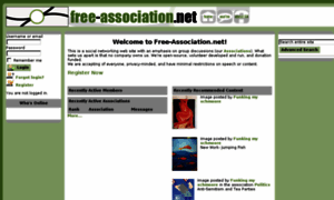 Free-association.net thumbnail